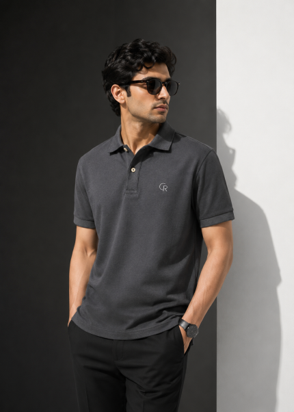 Premium Piqué Cotton Polo Shirt